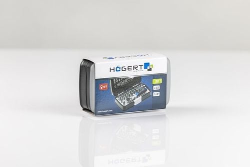 Zestaw końcówek bitów wkrętakowych 33 szt HOGERT HT1R460 na Arena.pl