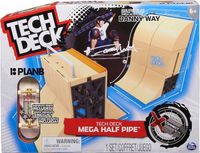 TECH DECK FINGERBOARD Rampa Mega Half Pipe + Deska