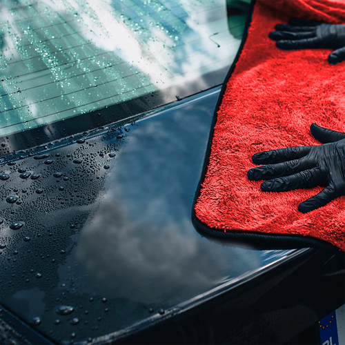 5x RĘCZNIK Z MIKROFIBRY DO OSUSZANIA SAMOCHODU 90x60 XXL ULTRA CHŁONNY na Arena.pl