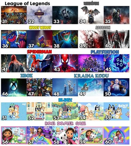 PUZZLE - NARUTO WZORY Z BAJEK I GIER PREZENT DLA DZIECI 110EL +WORECZEK na Arena.pl