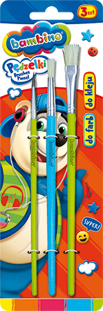 PĘDZELKI 3SZT BAMBINO zdjęcie 2