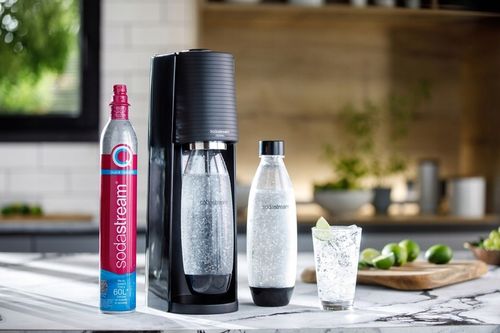 Saturator do wody SodaStream Terra czarny + butelka Fuse 1l + gaz na Arena.pl