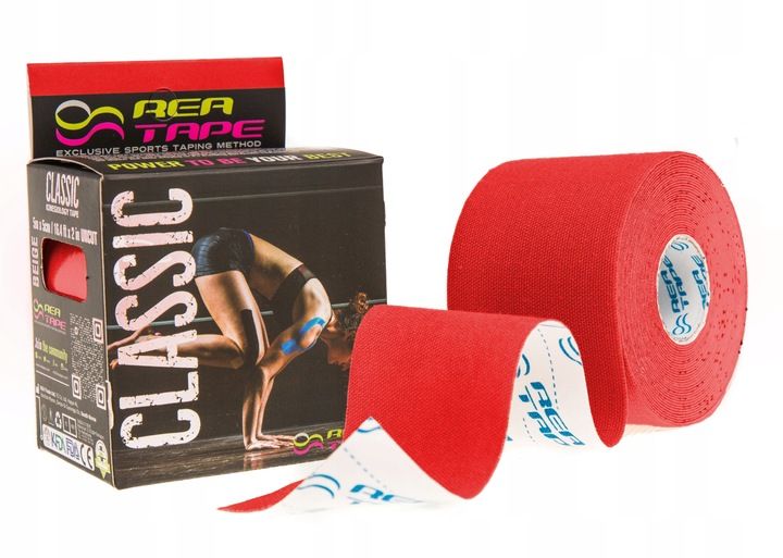 Taśma do kinesiotapingu REA TAPE Classic [Beż] zdjęcie 10