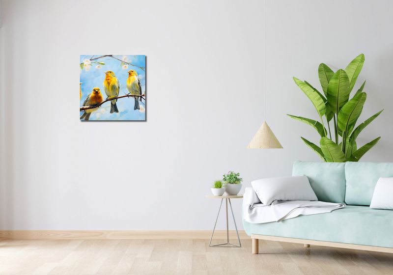 Obraz 50x50cm Wiosenne Pogwizdy zdjęcie 2