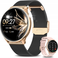 SMARTWATCH ZEGAREK monitor SpO2 120 trybów FUNKCJA ROZMÓW SILVER