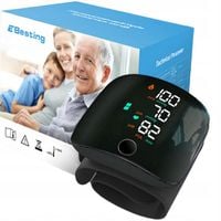 CIŚNIENIOMIERZ NADGARSTKOWY MÓWI ARYTMIA ELEKTRONICZNY ETUI AKUMULATOR