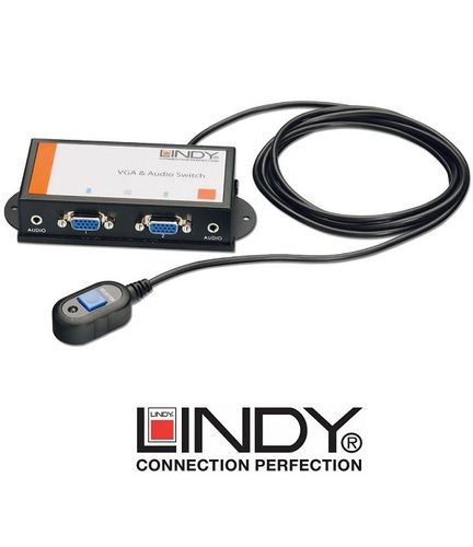 Switch (przełącznik) VGA / Audio Lindy 32586 na Arena.pl