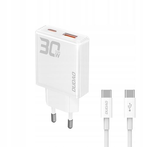 ZESTAW | SZYBKA ŁADOWARKA DO TELEFONU PD 30W ŁADOWARKA USB C + KABEL USB-C na Arena.pl