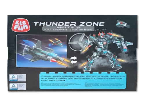 Klocki Elefun Thunder Zone Robot przyszłości (12w1) 633013 na Arena.pl