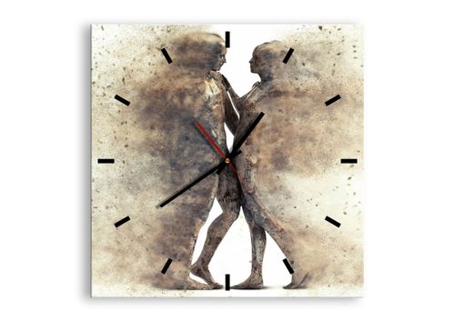 Zegar Ścienny - Postać Kamień  - 40X40 Cm - C3Ac40X40-3102 na Arena.pl