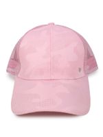 Czapka z daszkiem bejsbolówka damska siateczkowy tył różowa 56-58 YOCLUB