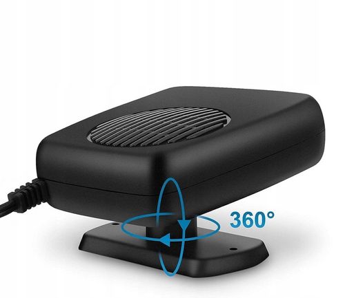 12V 200W PODGRZEWACZ SAMOCHODOWY PRZENOŚNY TERMOWENTYLATOR SAMOCHODOWY na Arena.pl