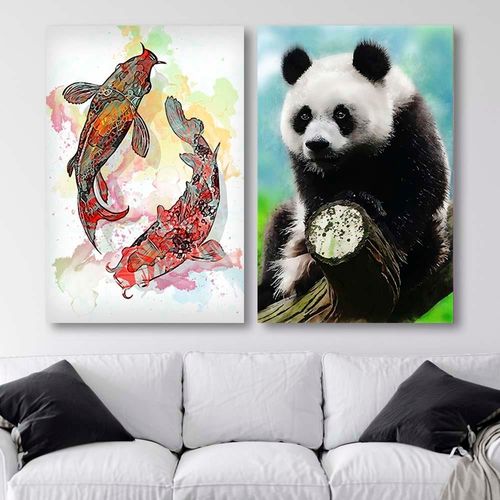 Deco Panel, Dwie ryby 40x60 na Arena.pl