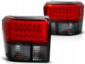 Lampy Tylne DIODOWE VW T4 90-03 RED SMOKE LED
