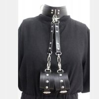 2 x Harness Uprząż BDSM Kajdanki Choker Gadżety Erotyczne Sex Gra Zestaw BD