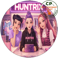 Opłatek waflowy na tort - K-Pop Demon Hunters - Przygody Huntrix