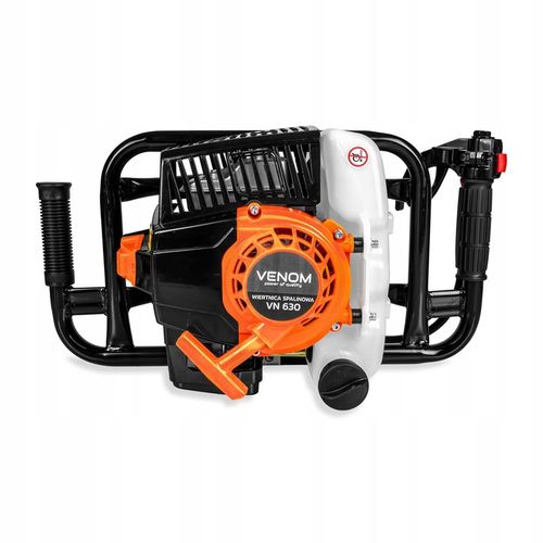 POTĘŻNA WIERTNICA SPALINOWA GLEBOWA 3 WIERTEŁA 30/20/10CM + PRZEDŁUŻKA na Arena.pl