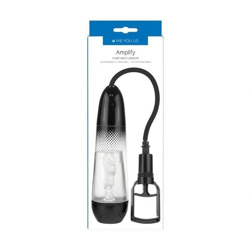 Pompka  Me You Us Amplify Pump Masturbator Clear/Black na Arena.pl