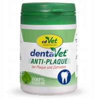 dentaVet Anti-Plaque 50g NA KAMIEŃ I ZAPACH Z PYSKA psa i kota