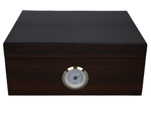 Ciemny Humidor z Drewna Cedrowego Profesjonalne Pudełko na Cygara na Arena.pl