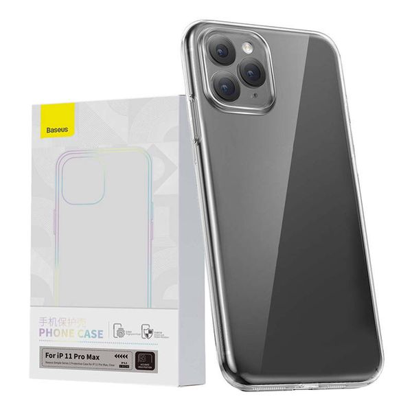 Przeźroczyste Etui Baseus Simple do iPhone 11 Pro Max zdjęcie 1