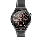 Smartwatch Rubicon RNCE88-1 Czarny Pasek Silikon + Czarny Pasek Skóra