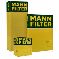 2X MANN-FILTER Filtr powietrza C 12 100 X