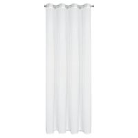 Zasłona na przelotkach eko siatka LARA 140X250 biała