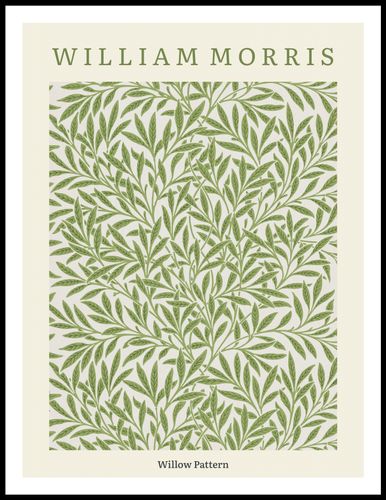 Plakat 60x80cm Design Willow Pattern, Morris Vintage do Salonu na Arena.pl
