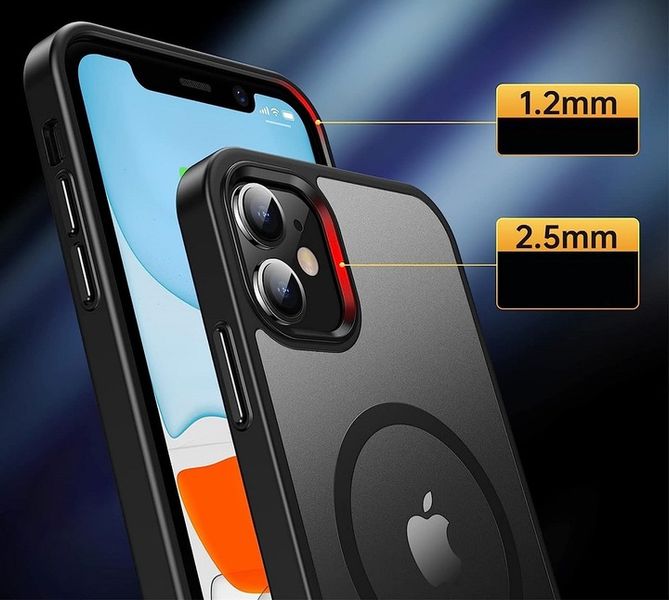 Etui Do iPhone 11 +Szkło 9H WZMACNIANE 360° Matt Case Do Magsafe zdjęcie 10