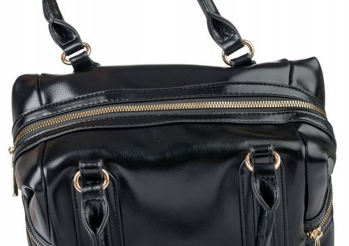 MONNARI Torebka damska kuferek Listonoszka Pojemny PREMIUM Dżety Pojemny na Arena.pl