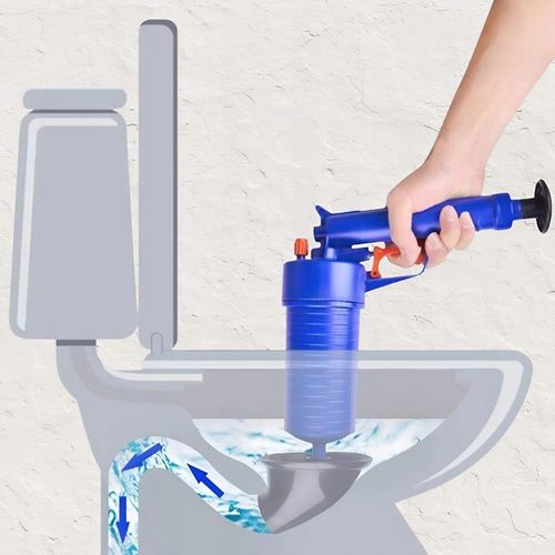 PISTOLET DO UDRAŻNIANIA RUR PRZEPYCHACZ WC TOALET ZLEWU KRET HYDRAULICZNY na Arena.pl