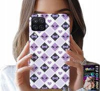 ETUI DO SAMSUNG A12 / M12 - MODNE SERCA KOKARDKI KOKARDA + SZKŁO