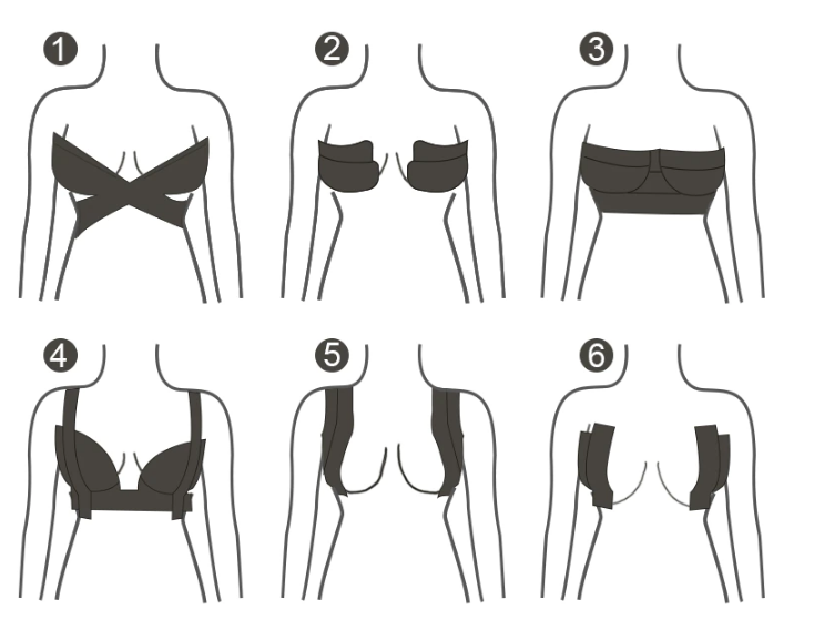 TAŚMA modelująca unosząca BIUST pushup TAPE zdjęcie 8