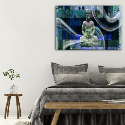 Obraz na płótnie - Canvas, Nowoczesny Budda 60x40 na Arena.pl