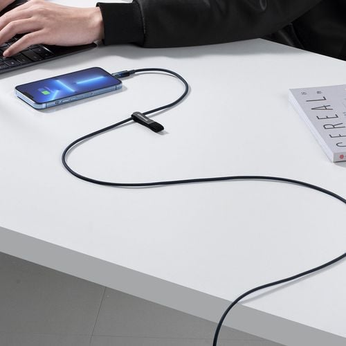 explorer series kabel przewód usb-c iphone lightning 20w 1m niebieski na Arena.pl