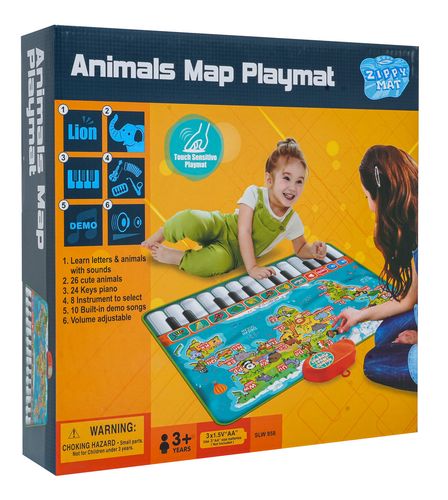 Mata Muzyczna Keyboard Świat Zwierząt na Arena.pl