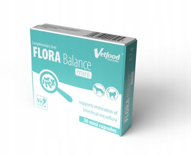 VetFood Flora Balance MINI 30 kapsułek zdjęcie 2