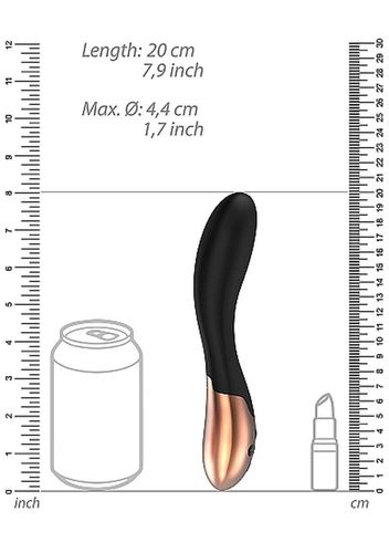 Heating Vibrator - Posh - Black na Arena.pl