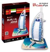 ND01_222620 Cubic Fun puzzle 3D wiezowiec Burjal
