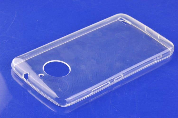 Etui silikonowe Back Case 0,5 do MOTOROLA MOTO E4 przezroczysty zdjęcie 3