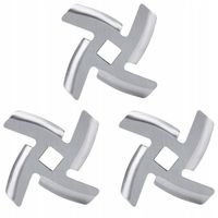 NOŻYK NÓŻ MASZYNKI DO MIĘSA 48mm CZĘŚCI NIERDZEW 3szt