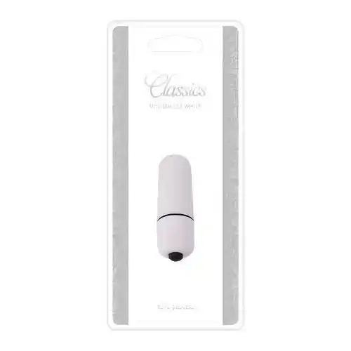 Wibrator-MINI VIBRATORE BULLET CLASSICS WHITE zdjęcie 1