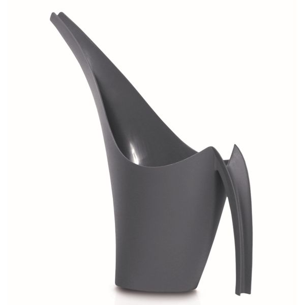 Konewka mała 1,5L dom ogród kwiaty zioła warzywa antracyt zdjęcie 1