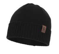 Czapka myśliwska Agbo Hogan wełna Merino - czarna