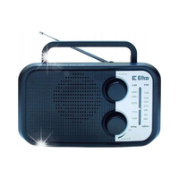 RADIO ELTRA DANA CZARNA PRZENOŚNE SIECIOWE