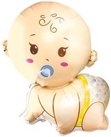 Balon foliowy Bobas chłopiec 65x77cm