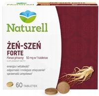 Naturell Żeń-szeń FORTE witalność energia 60 tabl