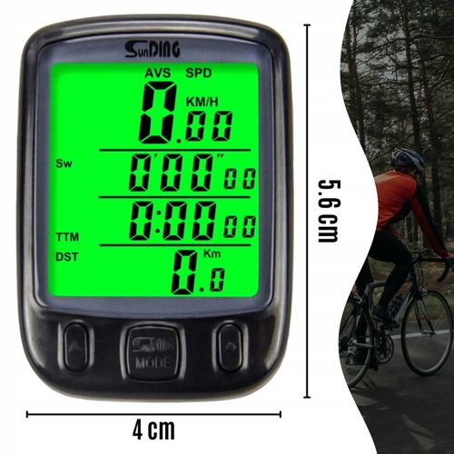 Licznik rowerowy przewodowy MEMFLOW licznik do roweru na kierownicę na Arena.pl