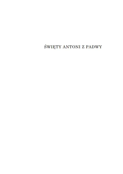 Święty Antoni z Padwy zdjęcie 3